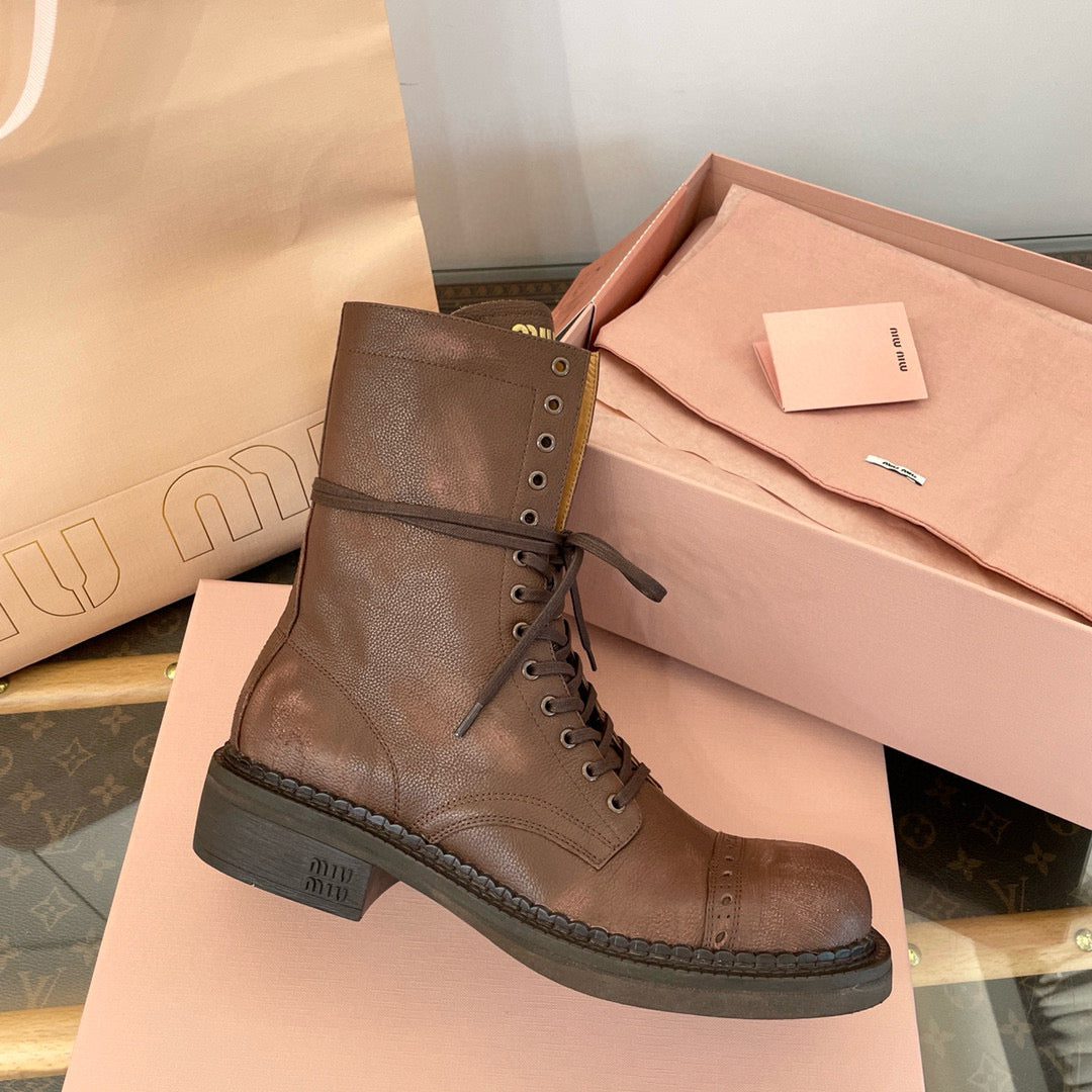 MIU M BOOTS
