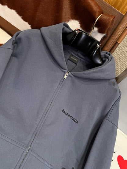 BAL ZIP HOODIE