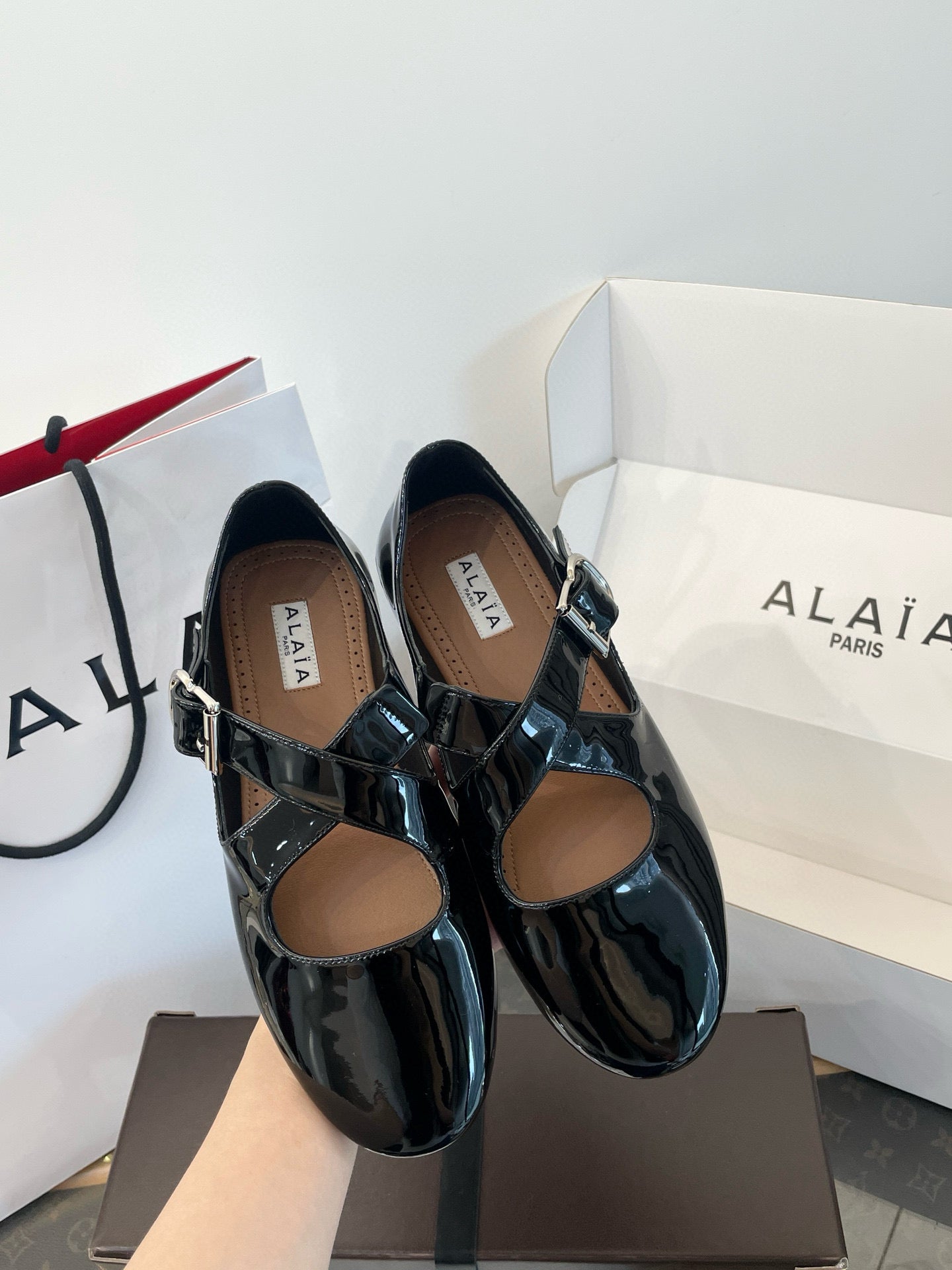 ALAIA BALLET FLATS