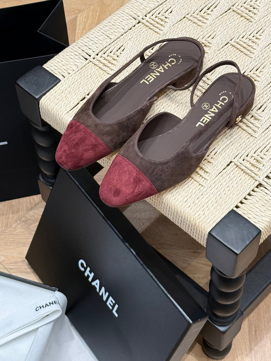 CC SLINGBACK PUMPS