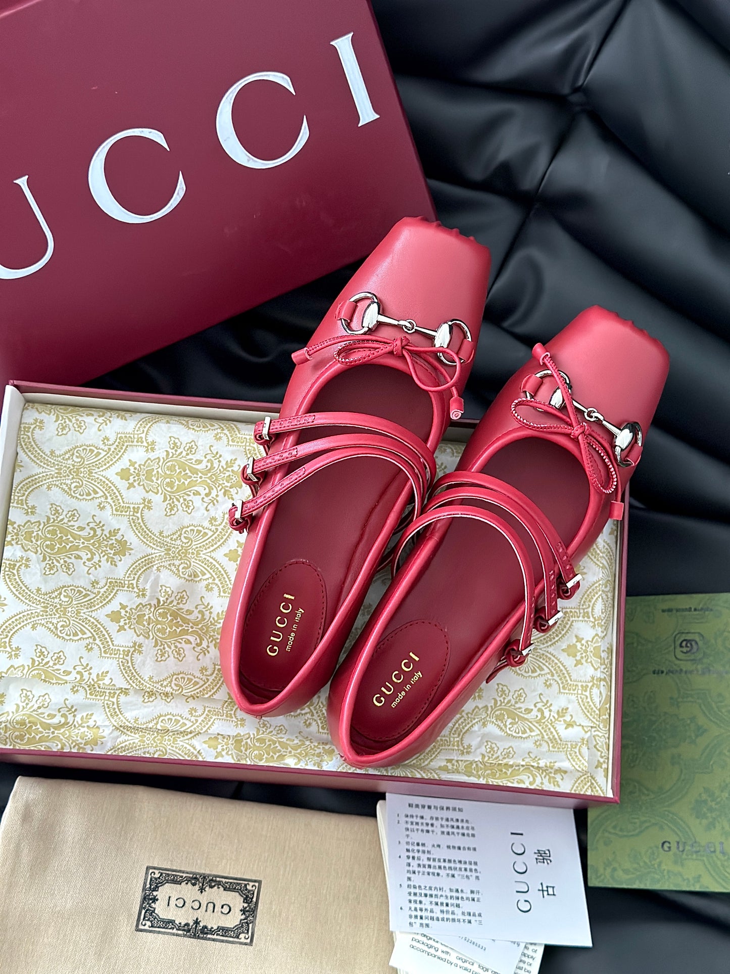 GG BALLET FLATS