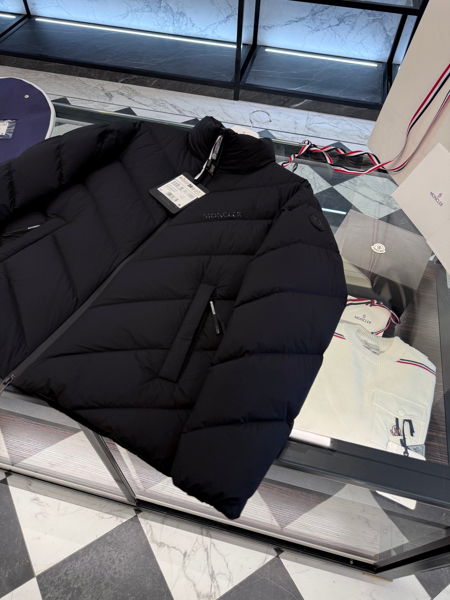 MONC MATT BLACK JACKET