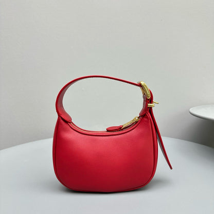 MIU M LEATHER HOBO BAG