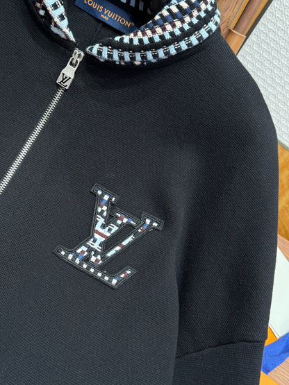 LOU ZIP SWEATSHIRT