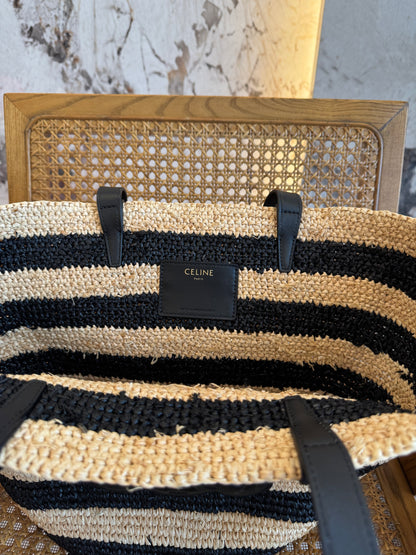 CEL STRIPED COUFFIN PANIER BAG