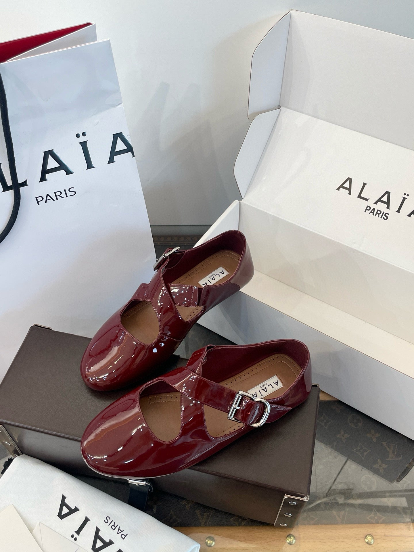 ALAIA BALLET FLATS