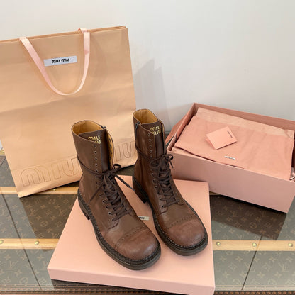 MIU M BOOTS