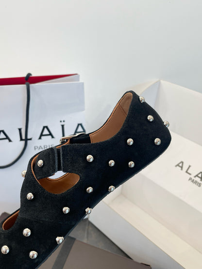ALAIA BALLET FLATS
