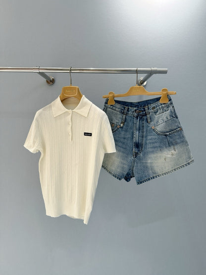 MIU M POLO SHIRT