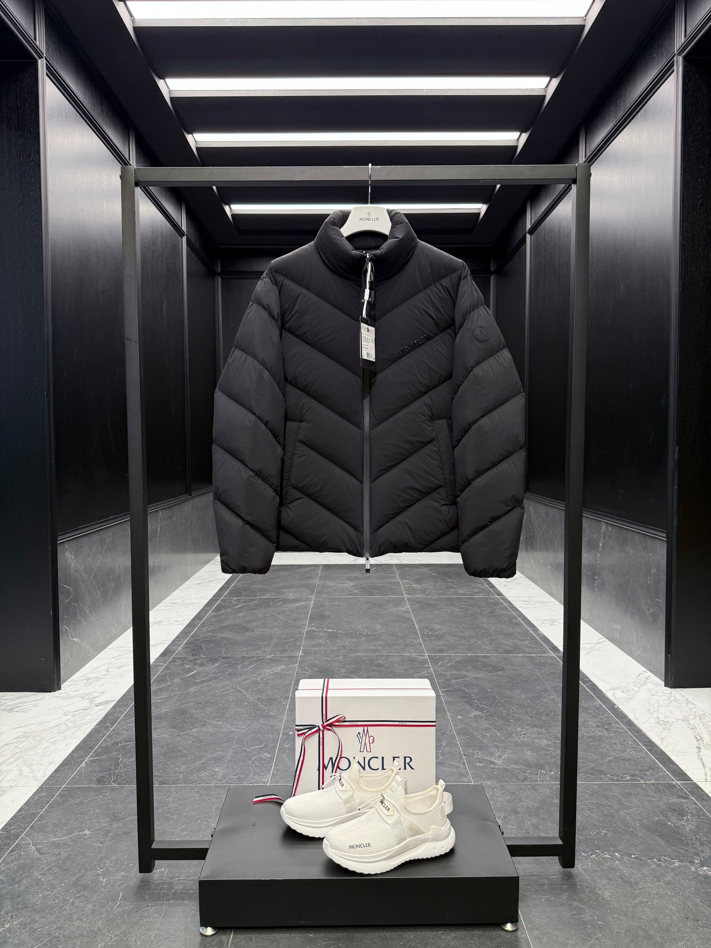 MONC MATT BLACK JACKET