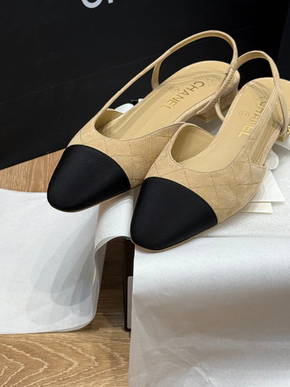 CC SLINGBACK PUMPS