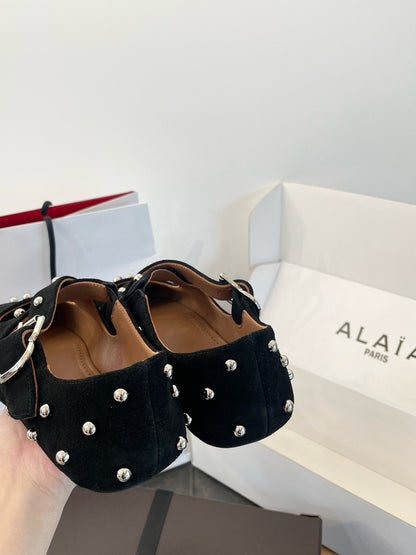 ALAIA BALLET FLATS