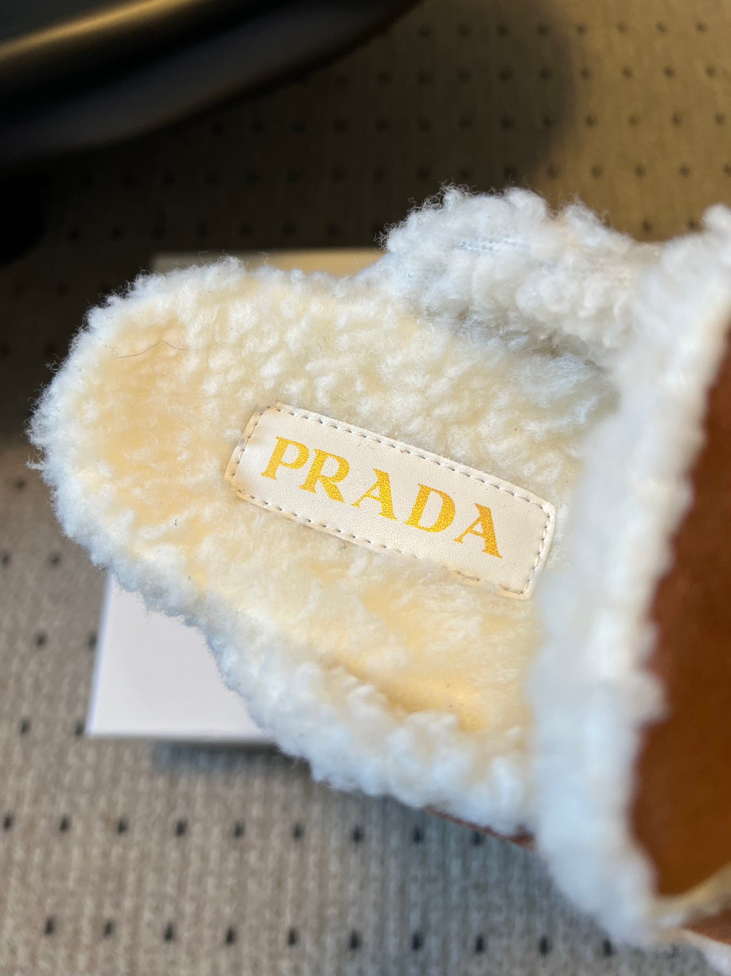PD SHEARLING MULES