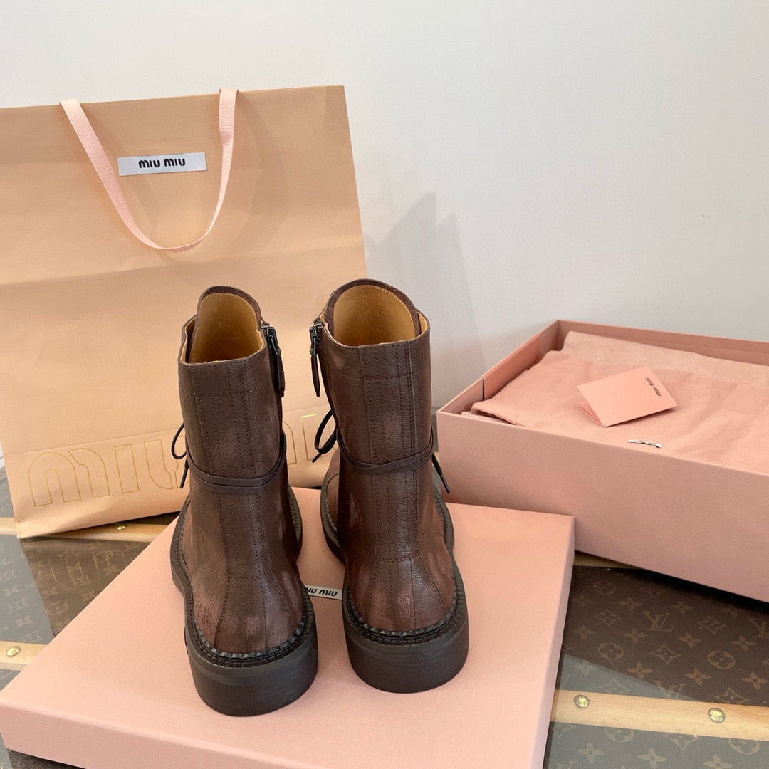 MIU M BOOTS