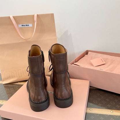 MIU M BOOTS