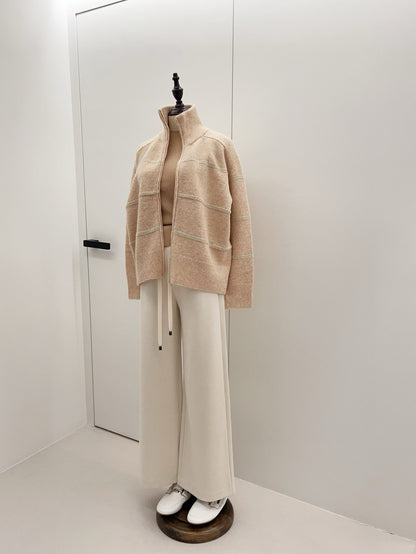 BRUNELLO C ZIP CARDIGAN