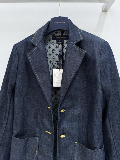 LOU DENIM BLAZER