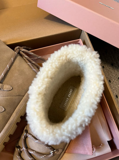MIU M BOOTS