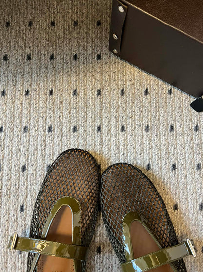 ALAIA BALLET FLATS