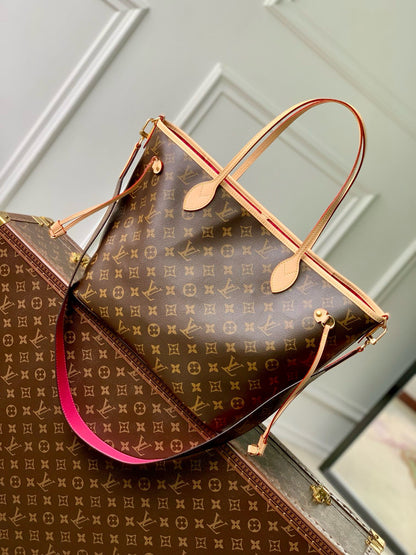 LOU NEVERFULL INSIDE OUT MM TOTE BAG