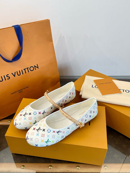 LOU ROMY BALLET FLATS