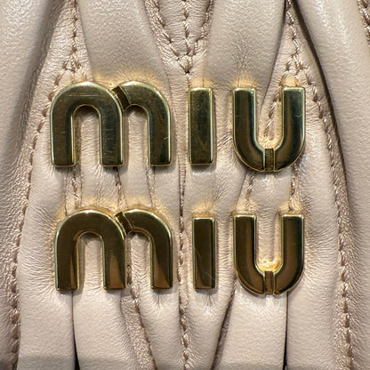MIU M ARCADIE MATELASSE BAG