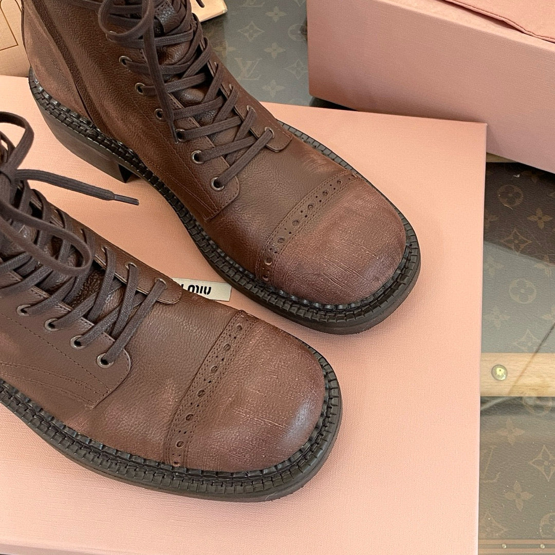 MIU M BOOTS