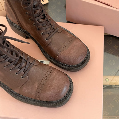 MIU M BOOTS