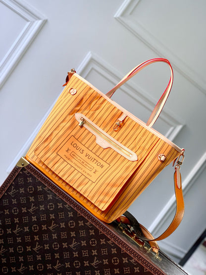 LOU NEVERFULL INSIDE OUT MM TOTE BAG