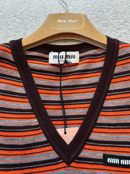 MIU M KNITTED VEST