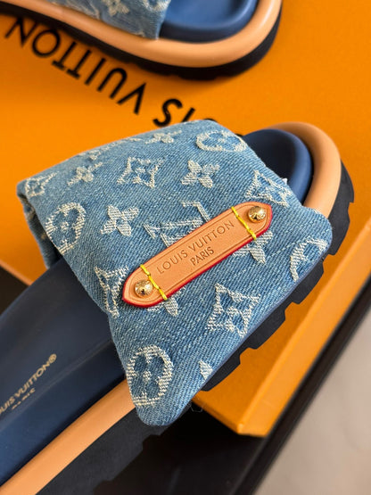 LOU PILLOW MULES