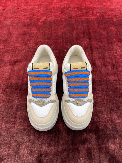 GG SCREENER LEATHER SNEAKERS