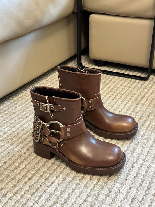 MIU M BOOTS