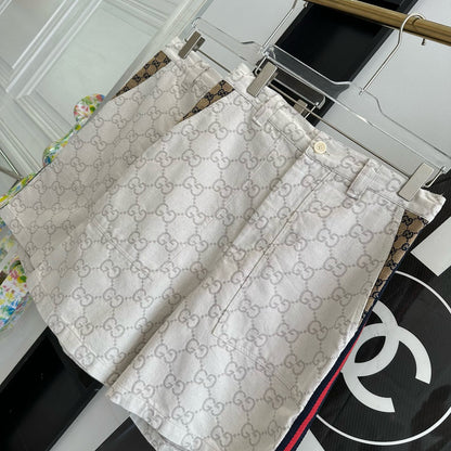GG DENIM SHORTS
