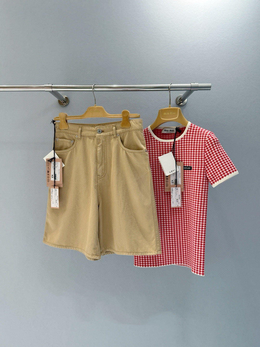 MIU M SHORTS