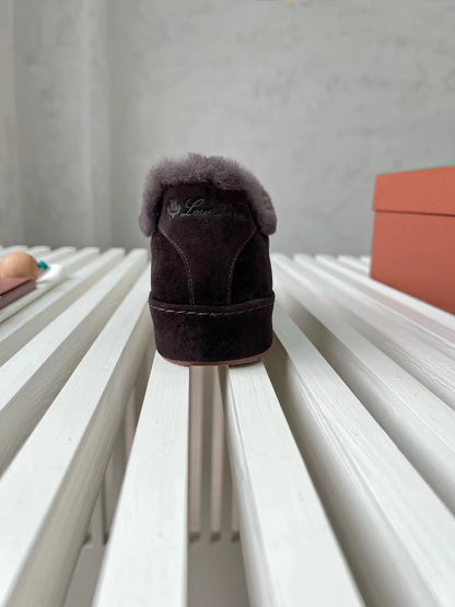 LORO P FUR NUAGES SNEAKERS