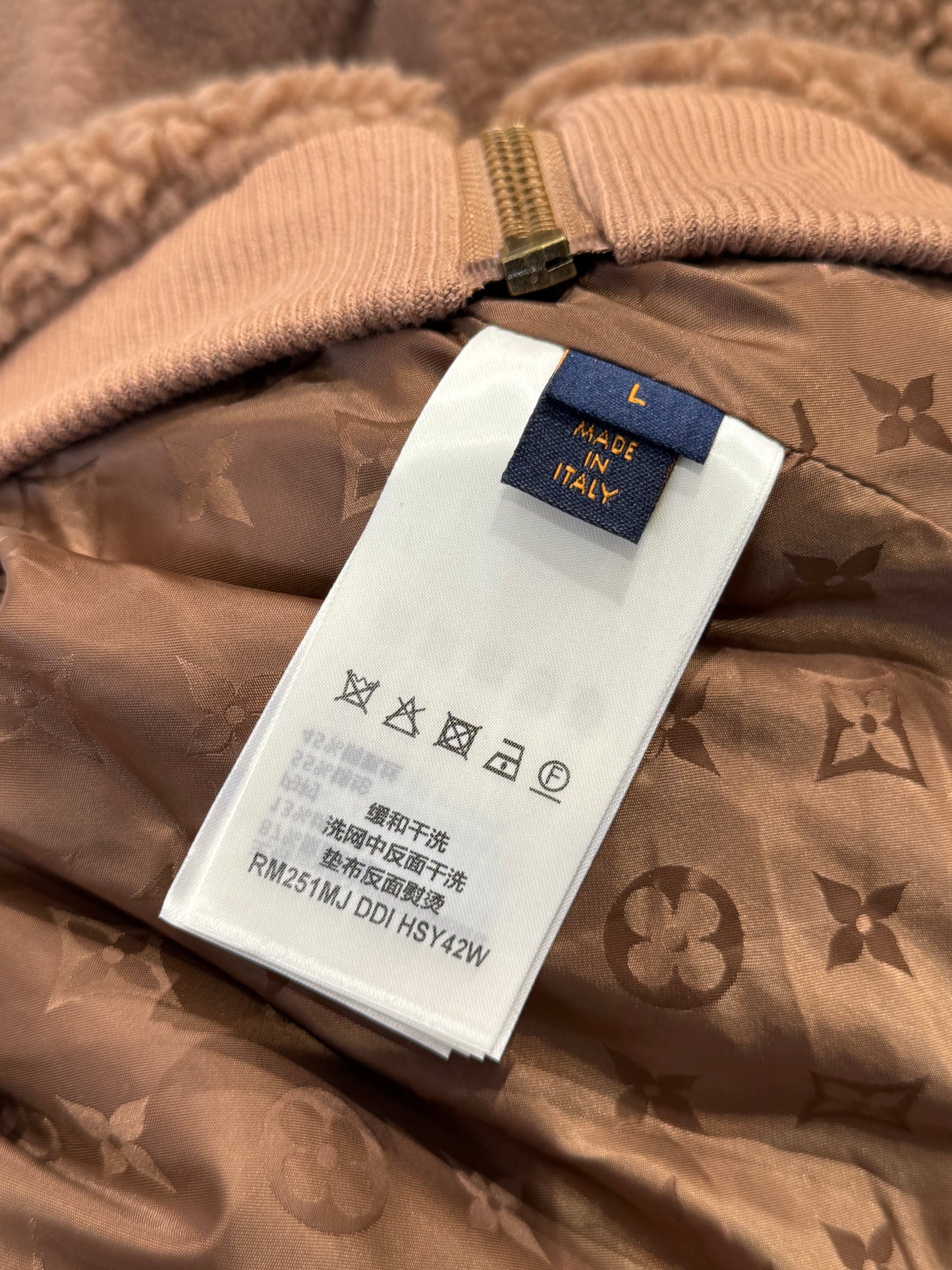 LOU ZIP FLEECE JACKET