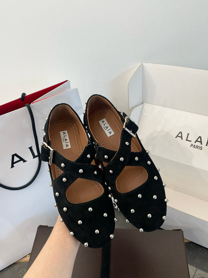 ALAIA BALLET FLATS