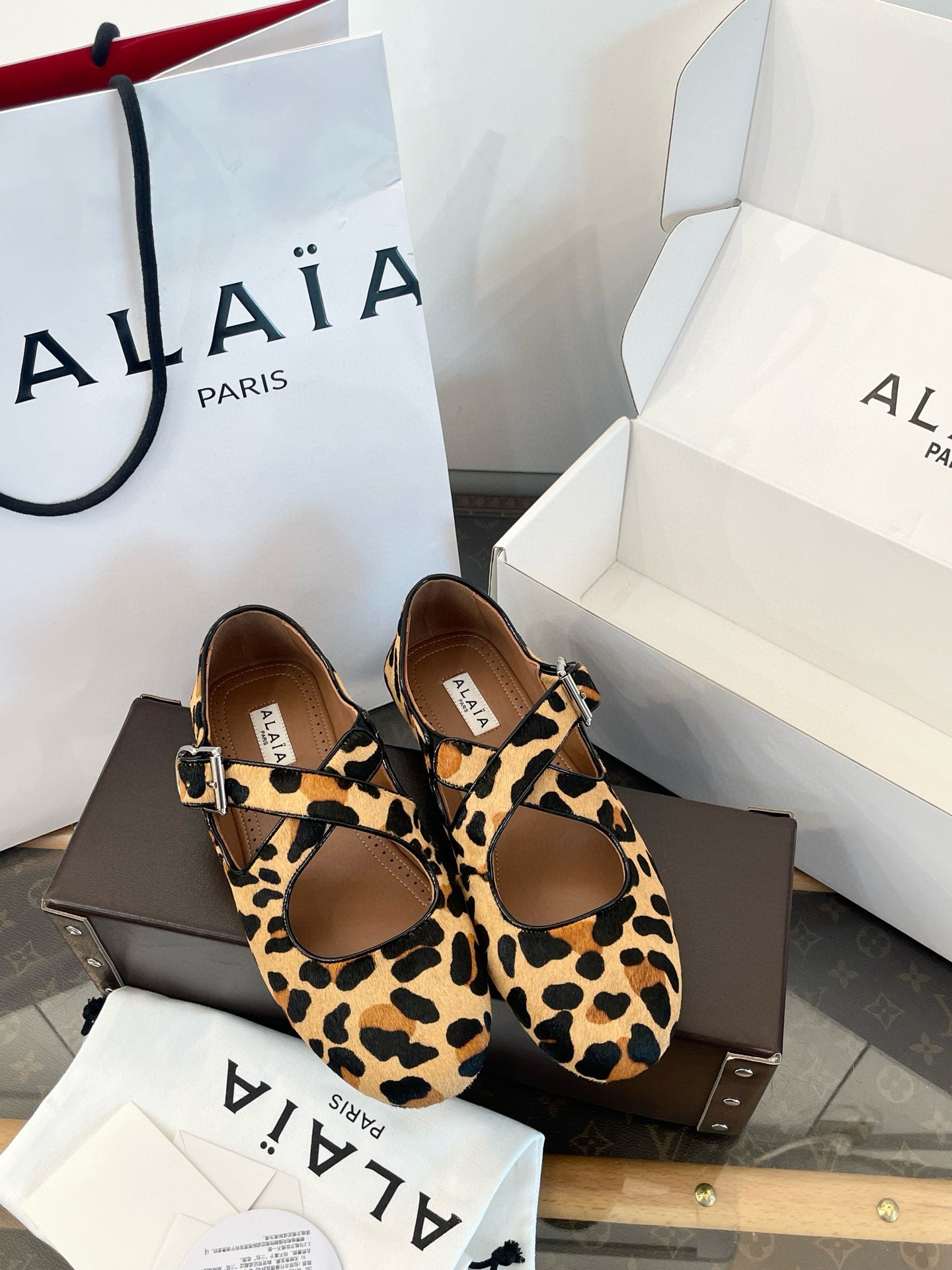 ALAIA BALLET FLATS