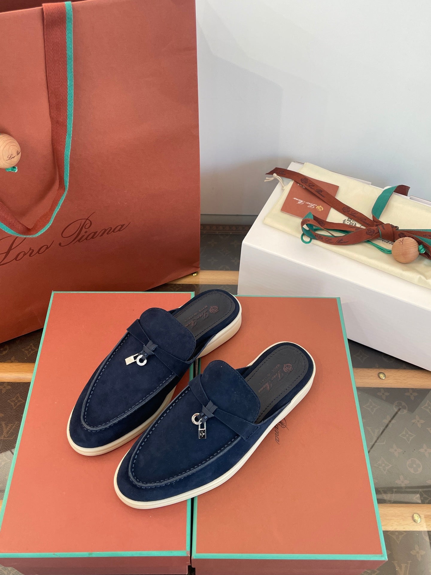 LORO P SUMMER CHARMS LOAFERS