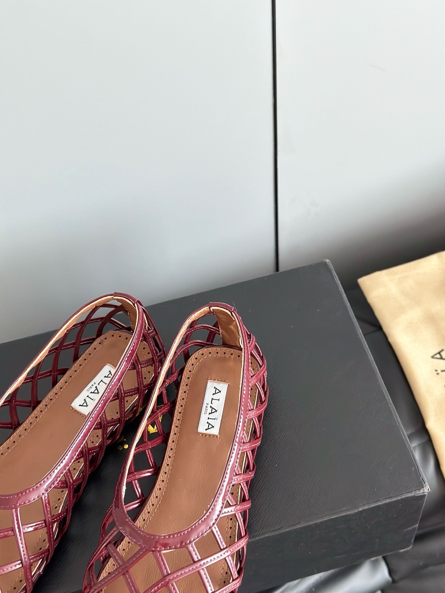ALAIA BALLET FLATS