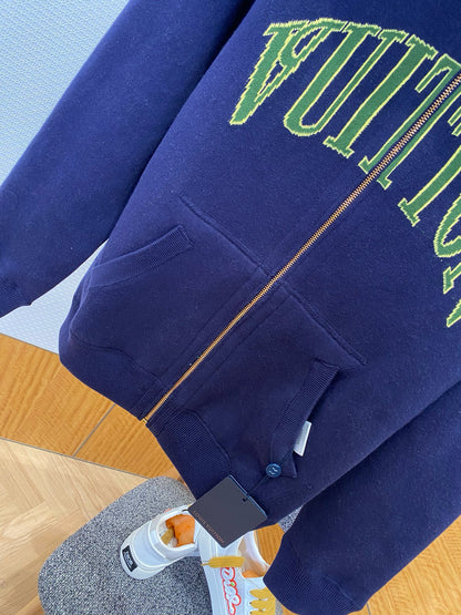 LOU ZIP CARDIGAN