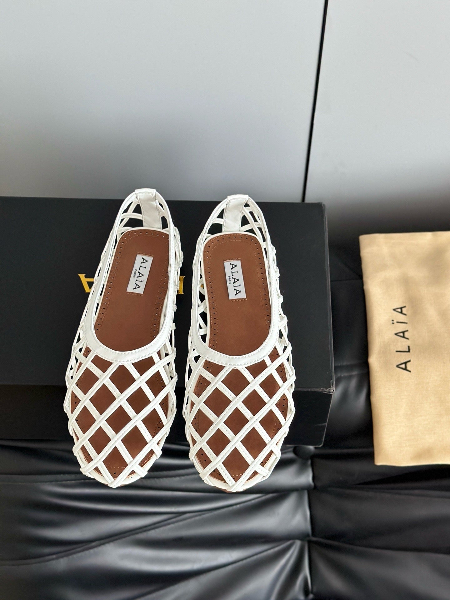 ALAIA BALLET FLATS