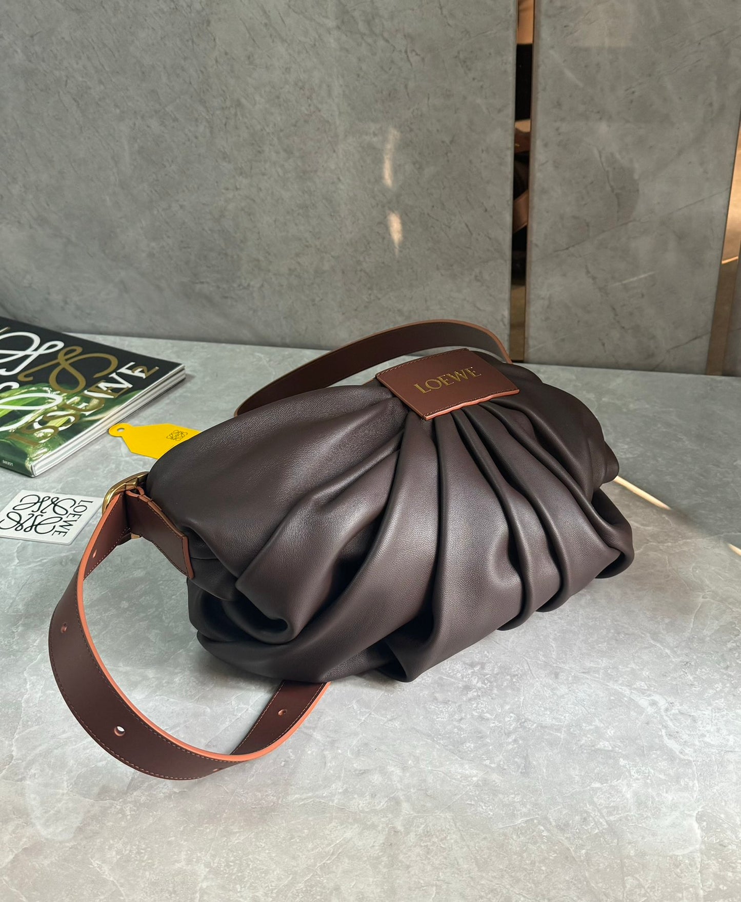 LOEW DRAPED TOTE BAG