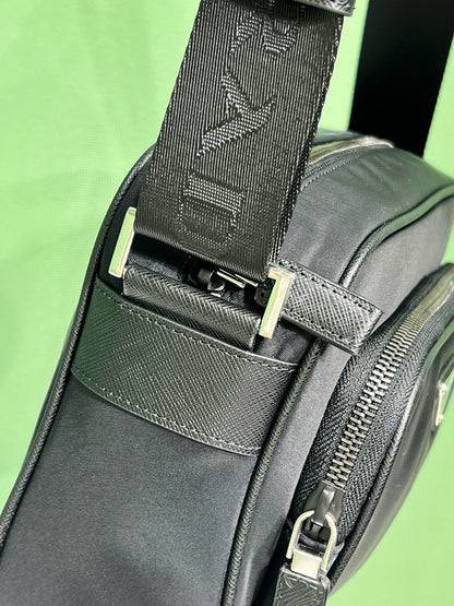 PD SMALL RE-NYLON SHOULDER BAG