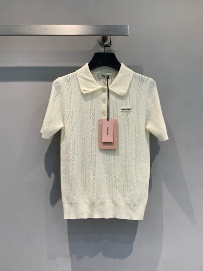 MIU M POLO SHIRT
