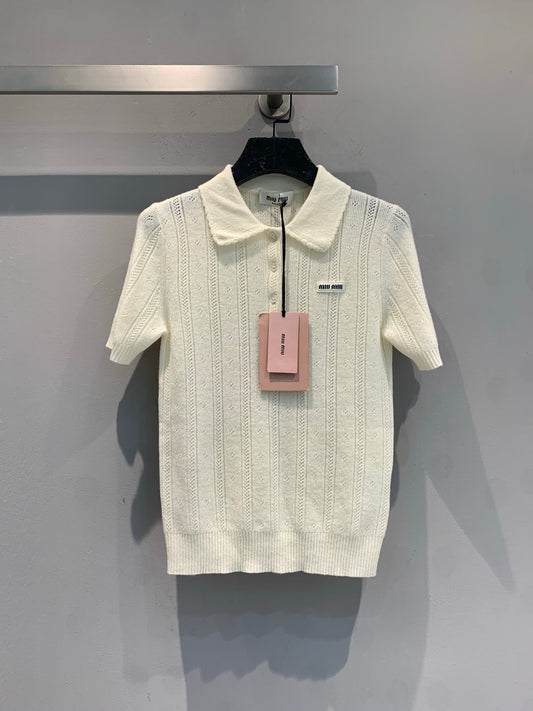 MIU M POLO SHIRT