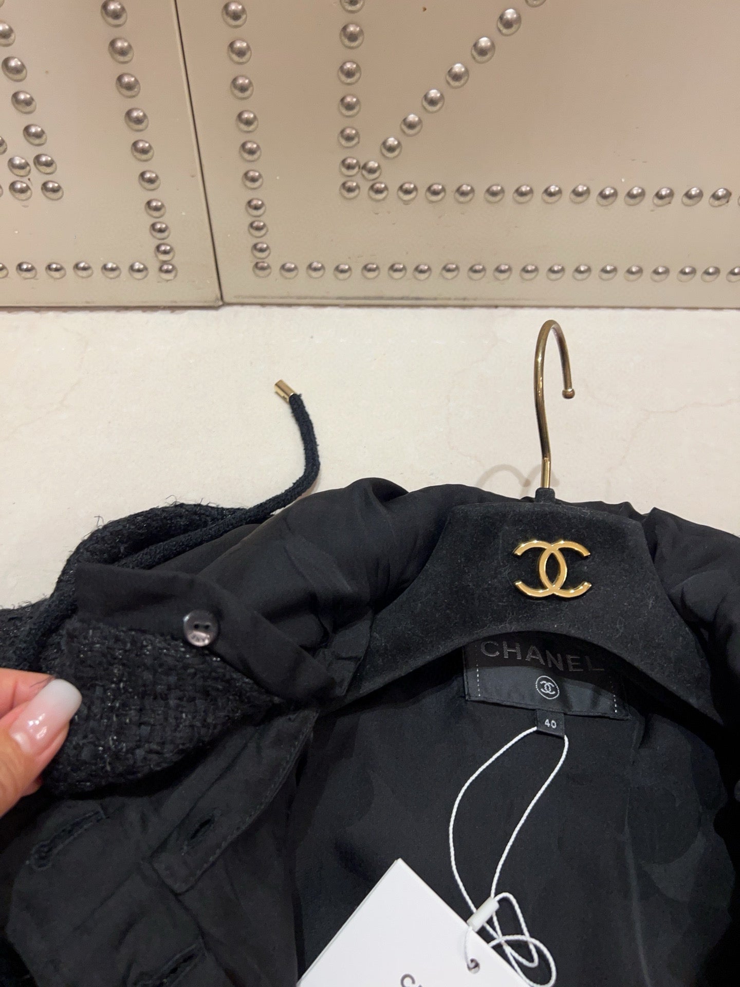CC HOODED BLAZER