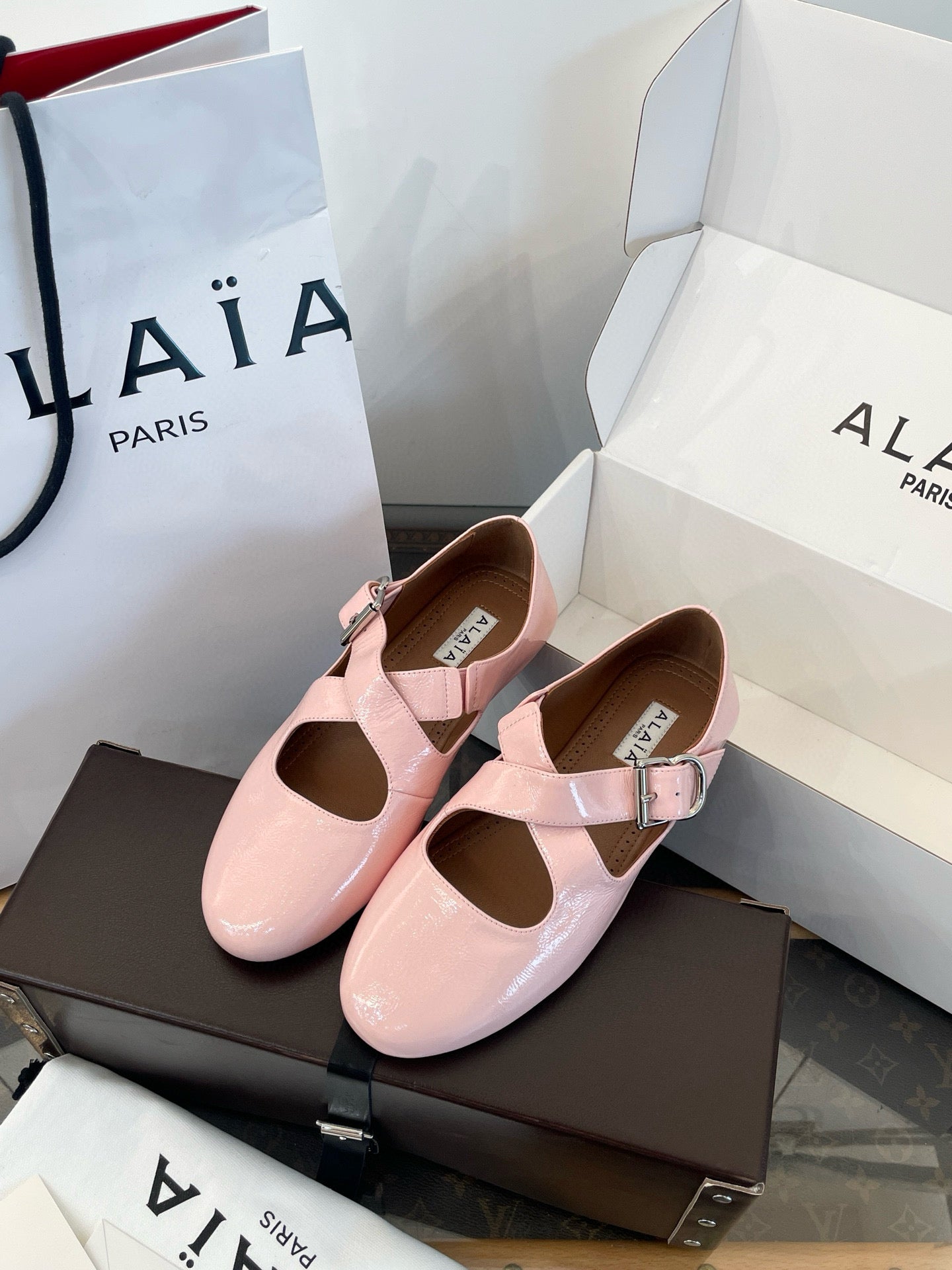 ALAIA BALLET FLATS