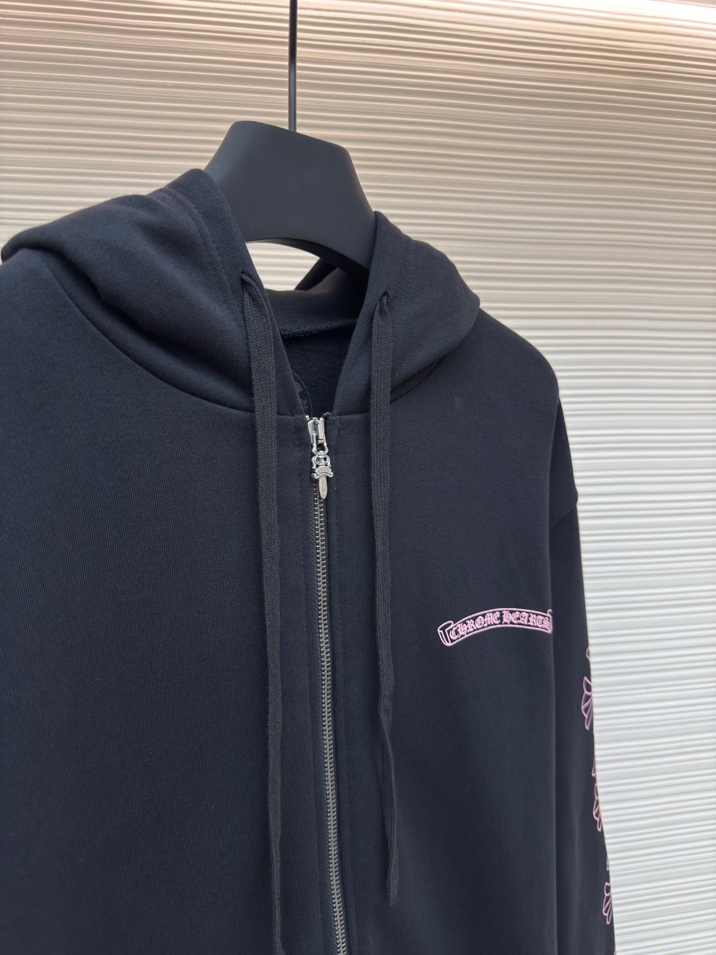 CHROME H ZIP HOODIE